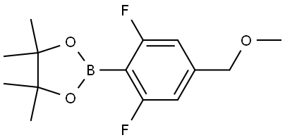 2-(2,6-difluoro-4-(methoxymethyl)phenyl)-4,4,5,5-tetramethyl-1,3,2-dioxaborolane,1620013-74-2,结构式