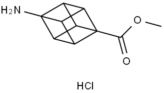 methyl 4-aminocubane-1-carboxylate hydrochloride Structure