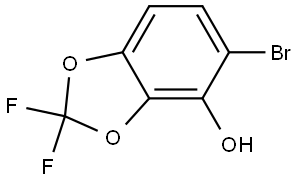 1628572-59-7 5-bromo-2,2-difluorobenzo[d][1,3]dioxol-4-ol