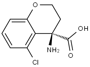 (R)-4-Amino-5-chloro-3,4-dihydro-2H-1-benzopyran-4-carboxylic acid|