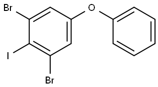 1,3-dibromo-2-iodo-5-phenoxybenzene 结构式
