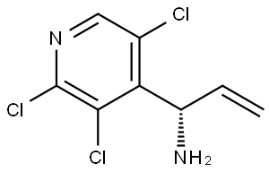 (1S)-1-(2,3,5-TRICHLOROPYRIDIN-4-YL)PROP-2-EN-1-AMINE|