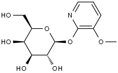 β-D-Galactopyranoside, 3-methoxy-2-pyridinyl (9CI) Structure