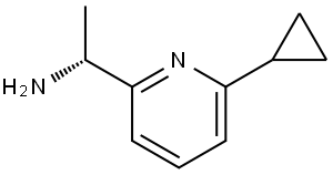 (R)-1-(6-环丙基吡啶-2-基)乙胺, 1704701-78-9, 结构式