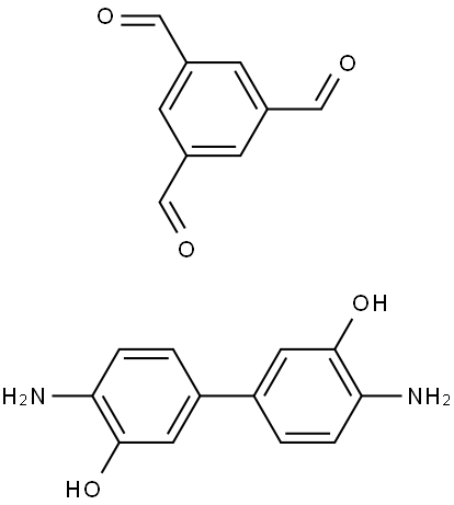 DHBD-Tb COF 化学構造式