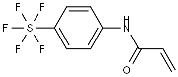 (OC-6-21)-Pentafluoro[4-[(1-oxo-2-propen-1-yl)amino]phenyl]sulfur,1715005-96-1,结构式