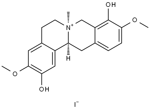 CYCLANOLINE IODIDE Structure