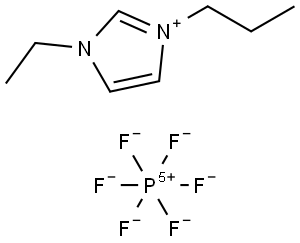 1-乙基-3-丙基咪唑六氟磷酸盐,1770850-03-7,结构式