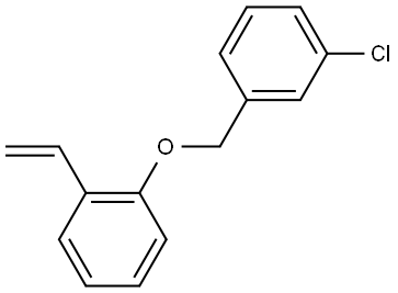 1-[(3-Chlorophenyl)methoxy]-2-ethenylbenzene|