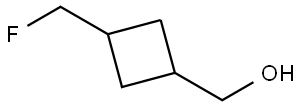 (3-(fluoromethyl)cyclobutyl)methanol 结构式