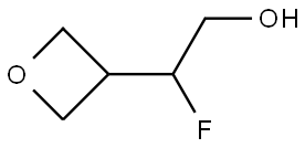 2-Fluoro-2-(oxetan-3-yl)ethanol Structure