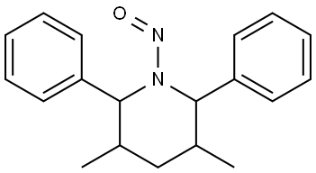 3α,5β-Dimethyl-1-nitroso-2β,6β-diphenylpiperidine|3,5-二甲基-1-亚硝基-2,6-二苯基哌啶