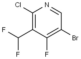 1805234-97-2 5-Bromo-2-chloro-3-(difluoromethyl)-4-fluoropyridine