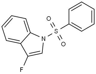 1805783-78-1 1-(benzenesulfonyl)-3-fluoro-1H-indole