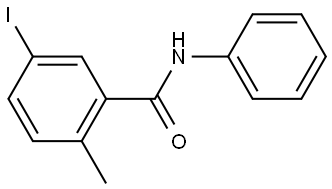 5-Iodo-2-methyl-N-phenylbenzamide Structure