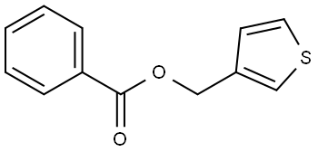 3-Thiophenemethanol, 3-benzoate 结构式