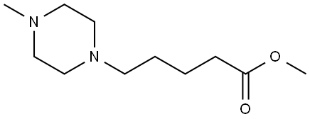 methyl 5-(4-methylpiperazin-1-yl)pentanoate Structure
