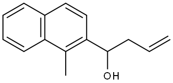 1-Methyl-α-2-propen-1-yl-2-naphthalenemethanol Structure