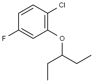 1862851-10-2 1-Chloro-2-(1-ethylpropoxy)-4-fluorobenzene