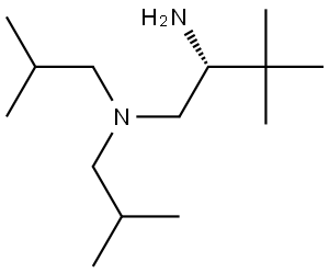 (2R)-3,3-Dimethyl-N1,N1-bis(2-methylpropyl)-1,2-butanediamine,1867710-07-3,结构式