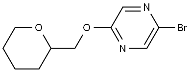 1871365-96-6 2-bromo-5-((tetrahydro-2H-pyran-2-yl)methoxy)pyrazine