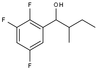 2,3,5-Trifluoro-α-(1-methylpropyl)benzenemethanol Structure