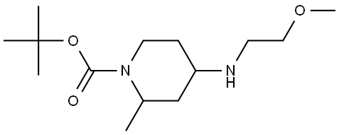 1878905-45-3 tert-butyl 4-((2-methoxyethyl)amino)-2-methylpiperidine-1-carboxylate