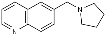 6-(1-Pyrrolidinylmethyl)quinoline Structure