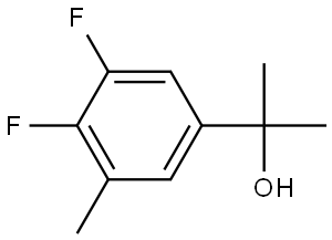 2-(3,4-difluoro-5-methylphenyl)propan-2-ol Structure