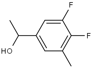 1-(3,4-difluoro-5-methylphenyl)ethanol Structure