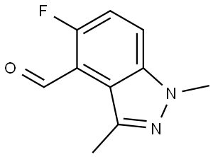 5-Fluoro-1,3-dimethyl-1H-indazole-4-carboxaldehyde|