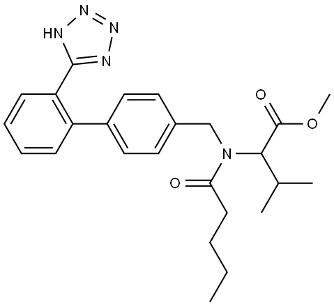 Valsartan Impurity 化学構造式