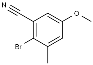 1898179-08-2 2-Bromo-5-methoxy-3-methylbenzonitrile