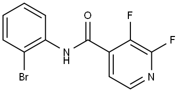 1924514-21-5 N-(2-Bromophenyl)-2,3-difluoro-4-pyridinecarboxamide