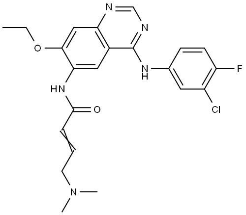 Afatinib impurity 29 化学構造式