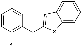 2-(2-bromobenzyl)benzo[b]thiophene Structure