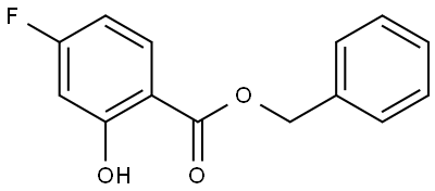 1975145-77-7 Benzoic acid, 4-fluoro-2-hydroxy-, phenylmethyl ester