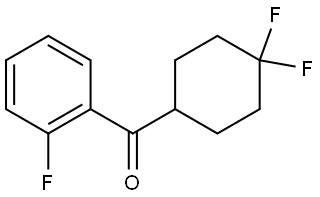 (4,4-Difluorocyclohexyl)(2-fluorophenyl)methanone,1980435-63-9,结构式