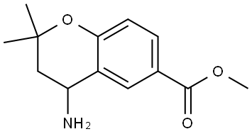 methyl 4-amino-2,2-dimethylchromane-6-carboxylate Structure