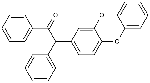 2-(dibenzo[b,e][1,4]dioxin-2-yl)-1,2-diphenylethan-1-one,1995099-93-8,结构式