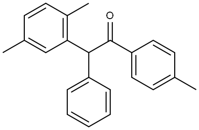 2-(2,5-dimethylphenyl)-2-phenyl-1-(p-tolyl)ethan-1-one|2-(2,5-二甲基苯基)-2-苯基-1-(对甲苯基)乙烷-1-酮