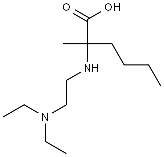 2-((2-(diethylamino)ethyl)amino)-2-methylhexanoic acid|2-((2-(二乙氨基)乙基)氨基)-2-甲基己酸