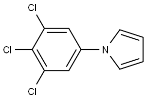 1-(3,4,5-Trichlorophenyl)-1H-pyrrole Structure