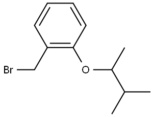 1-(bromomethyl)-2-((3-methylbutan-2-yl)oxy)benzene Structure