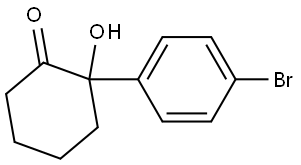 2-(4-bromophenyl)-2-hydroxycyclohexan-1-one,2019137-88-1,结构式