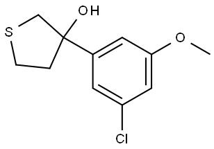 2022150-86-1 3-(3-Chloro-5-methoxyphenyl)tetrahydrothiophene-3-ol