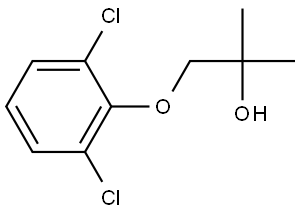 1-(2,6-Dichlorophenoxy)-2-methyl-2-propanol,2071665-03-5,结构式