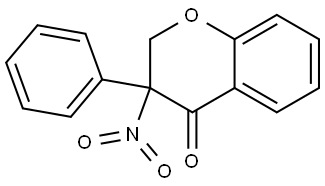 3-nitro-3-phenylchroman-4-one|