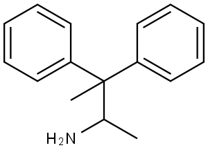 3,3-diphenylbutan-2-amine Structure