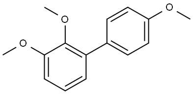 2,3,4'-Trimethoxy-1,1'-biphenyl Structure